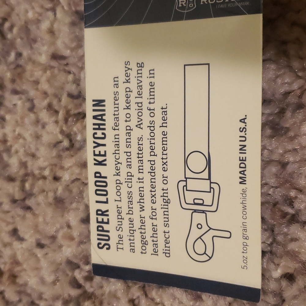 Rustico‎ Super Loop Keychain - Picture 6 of 6